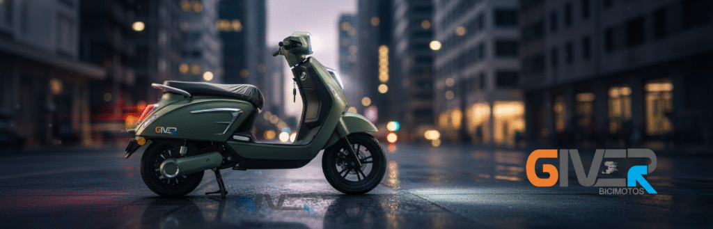 Muestra la BICIMOTO GIVER A010